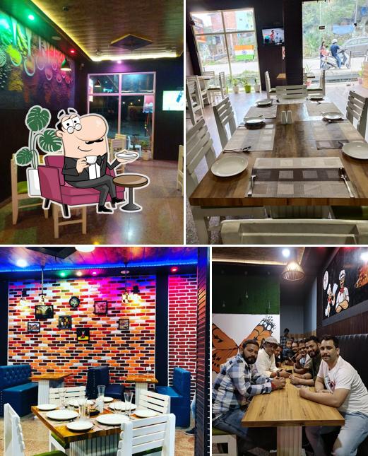Take a seat at one of the tables at Indian Spice
