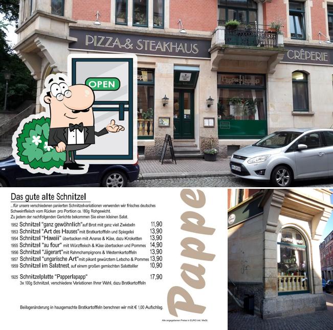 L'extérieur de Papperlapapp