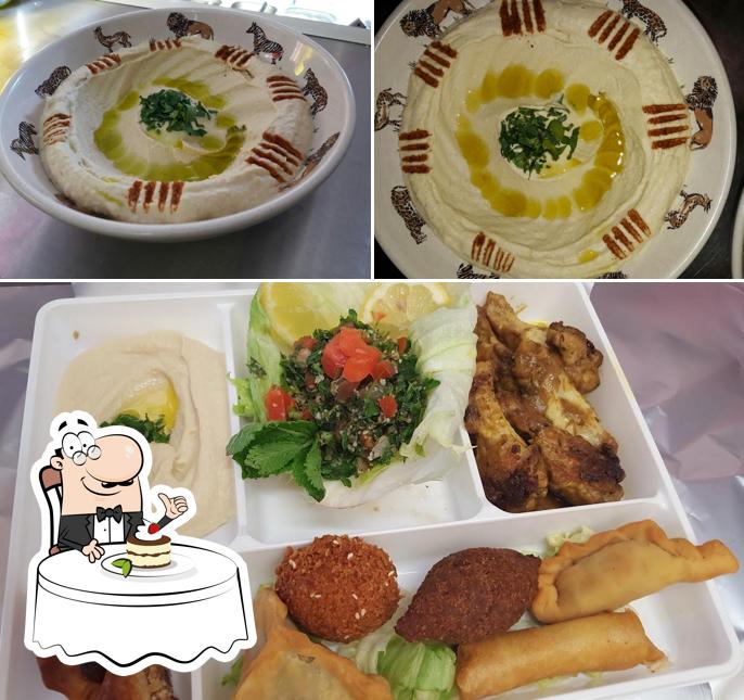Commandez l'un des plats sucrés