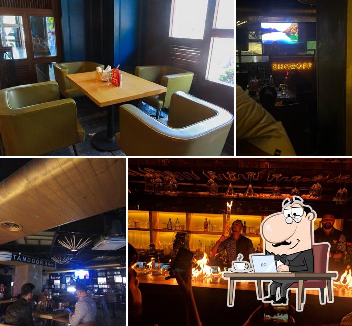 The interior of Tandoor Club and Bar