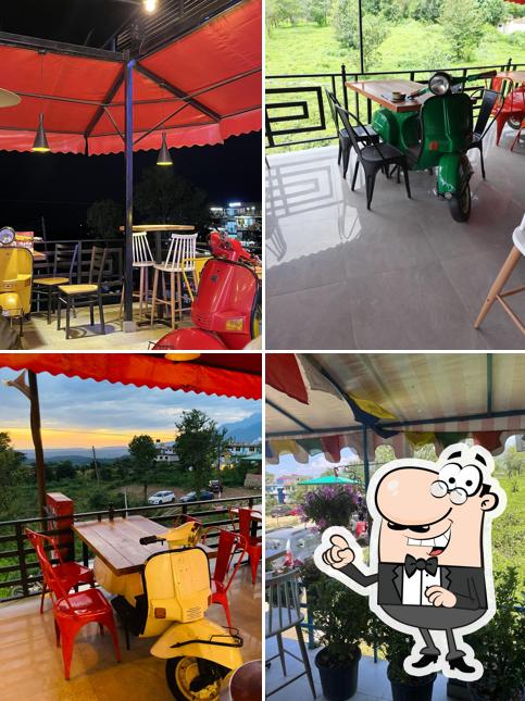 The interior of MAFIA CAFE BIR