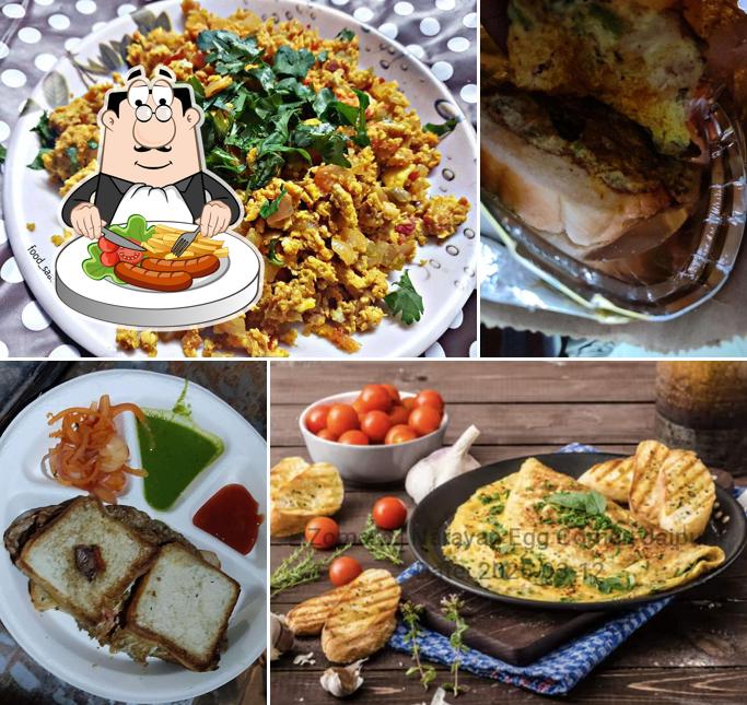 Meals at Narayan Egg Corner