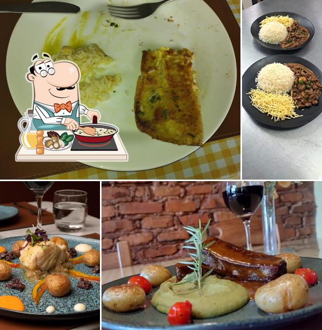 Arroz frito em Astral Gastronomia