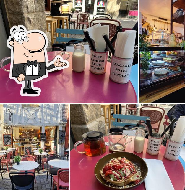 L'intérieur de Why Not Coffee