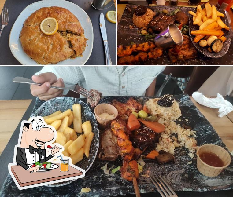 Nourriture à Ryad restaurant