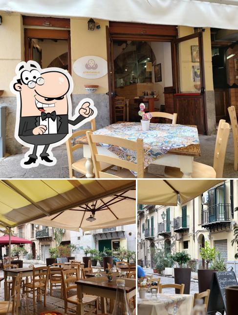 Gli interni di Stricasale Osteria