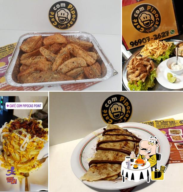 Comida em Café Com Pipocas Point