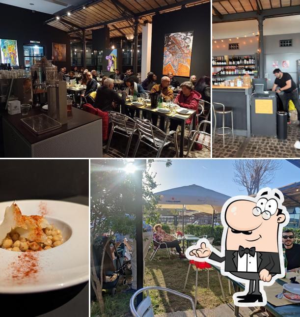 Gli interni di Collettivo Gastronomico Testaccio