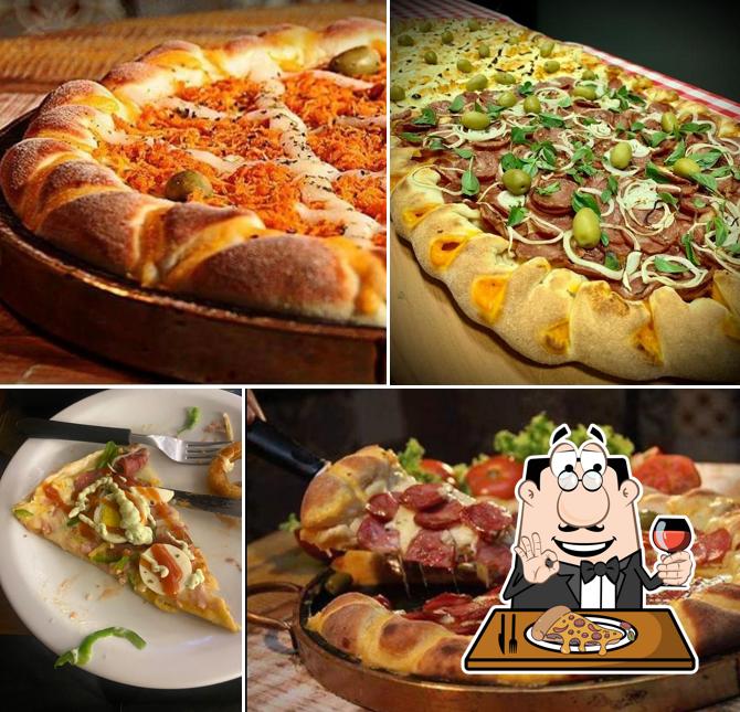 Peça pizza no Divina Grill & Pizza