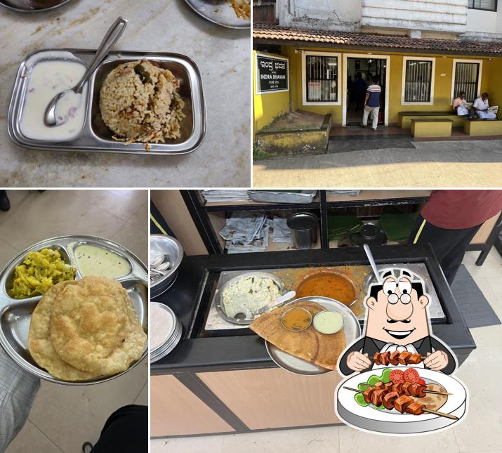 Food at Hotel Indra Bhavan