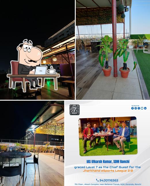 Check out how Level 7 : Skyline Multicuisine Restaurant looks inside