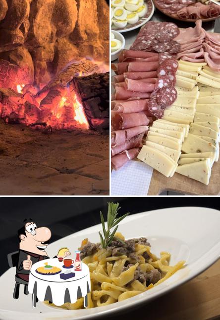 Piatto di formaggi al I Mandriani