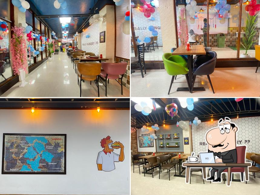 The interior of Hungry Point - Rayya