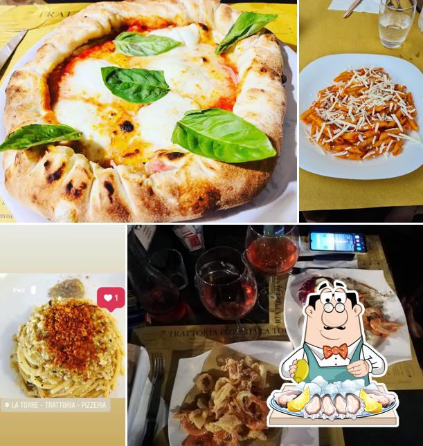 Huîtres à Ristorante Pizzeria La Torre