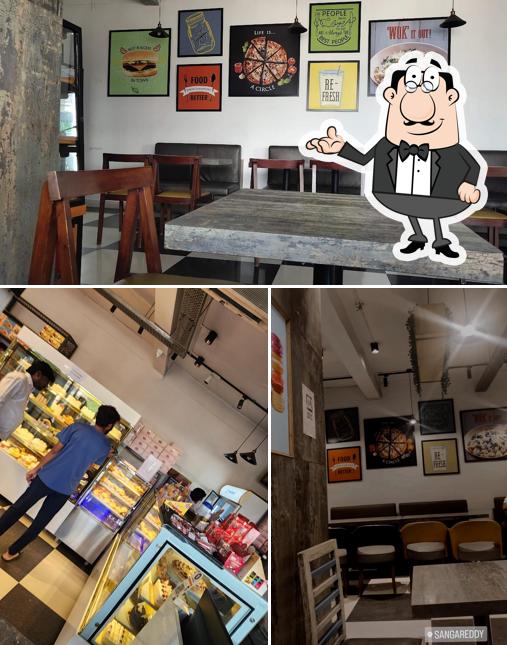 Check out how Karachi Bakery Sangareddy looks inside