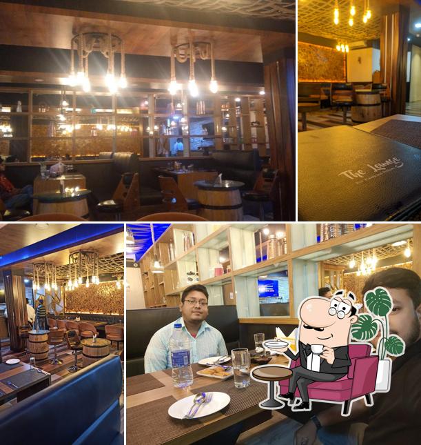 The interior of The Lounge bar cum restaurant