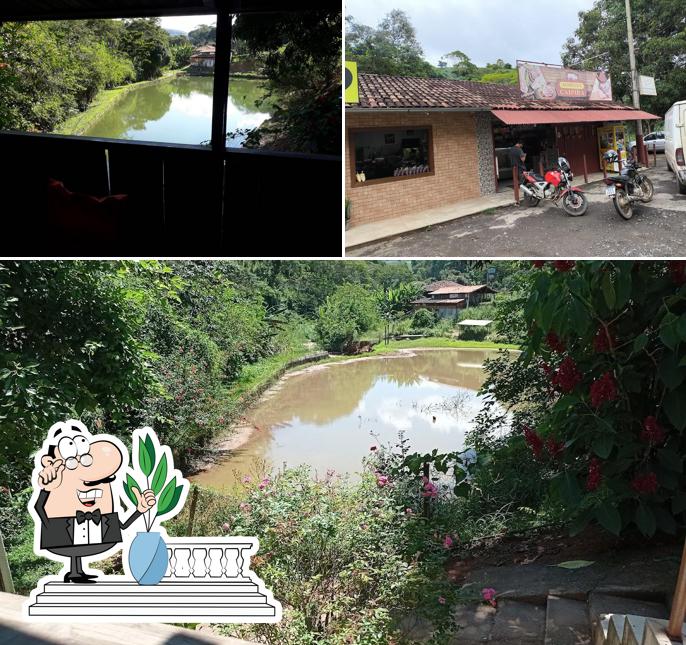 Veja imagens do exterior do Bar e Restaurante Caipira - Ponte Nova Mg