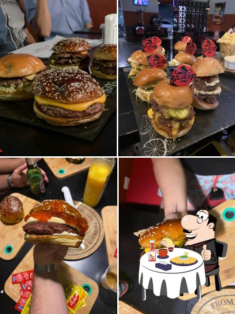 Experimente um hambúrguer no Sojeff Hamburgueria