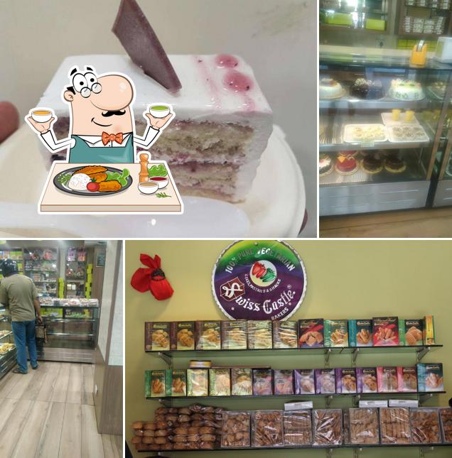 Food at Swiss Castle Bakery, West Marredpally