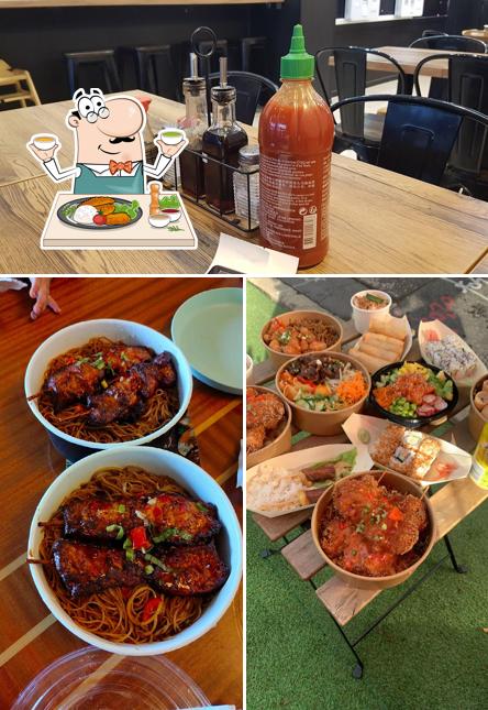 Plats à Asian food by BAZE Clichy