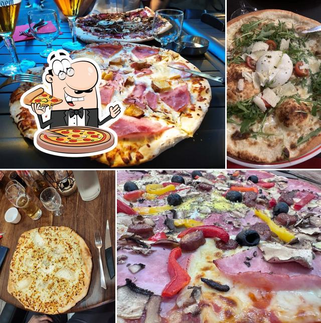Essayez différents genres de pizzas