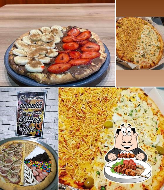 Comida em Nobre pizzaria