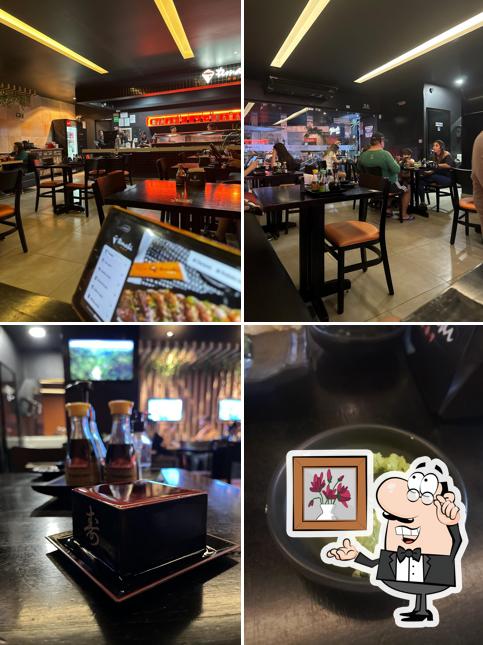 O interior do Temaki Fry