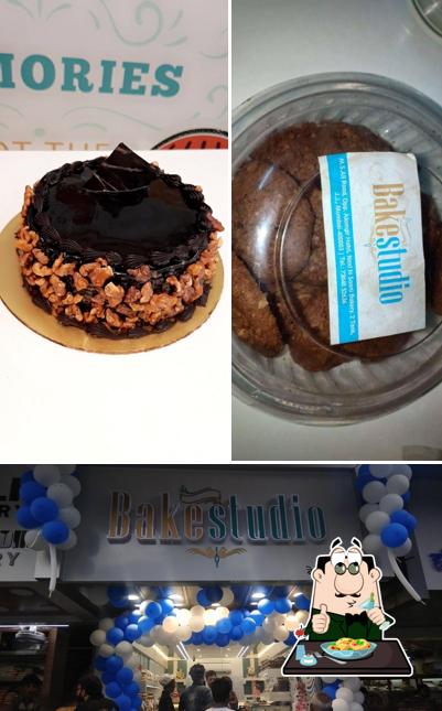 Meals at Bake Studio cake shop