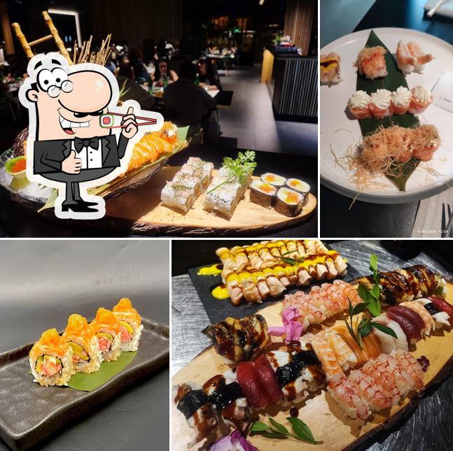 A Sushi San, puoi degustare il sushi