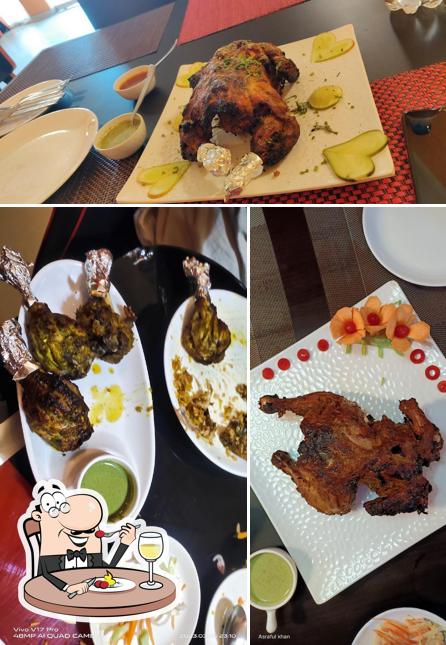 Tandoori chicken at Rasoi Food Park