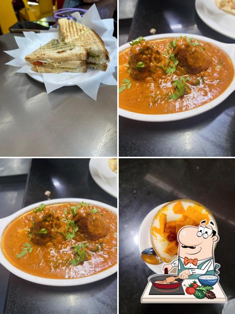 Chicken curry at Shiv Sai Pure Veg