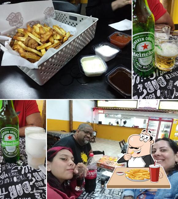 Batata frita em Pollo Loko Frango Frito em São Carlos