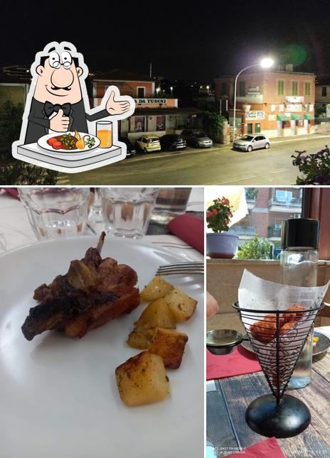 La immagine della cibo e esterno di Tudini alla Pergola