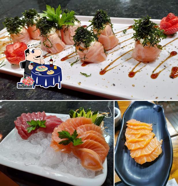 Sashimi em Jensai Sushi