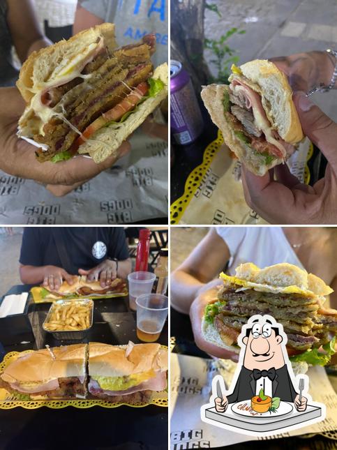 Comida em BigDogs - Búzios