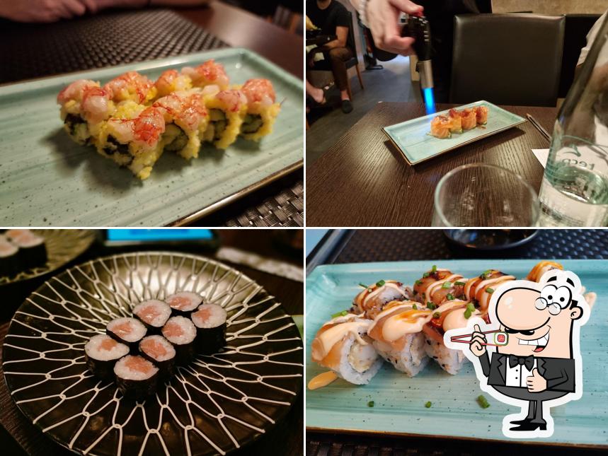 Il sushi è il cibo tradizionale della cucina giapponese