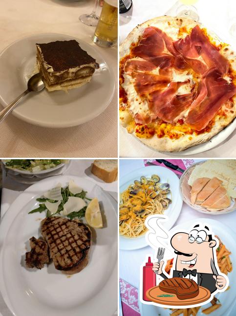 Prenditi i un pasto a base di carne a Ristorante Pizzeria Trocadero