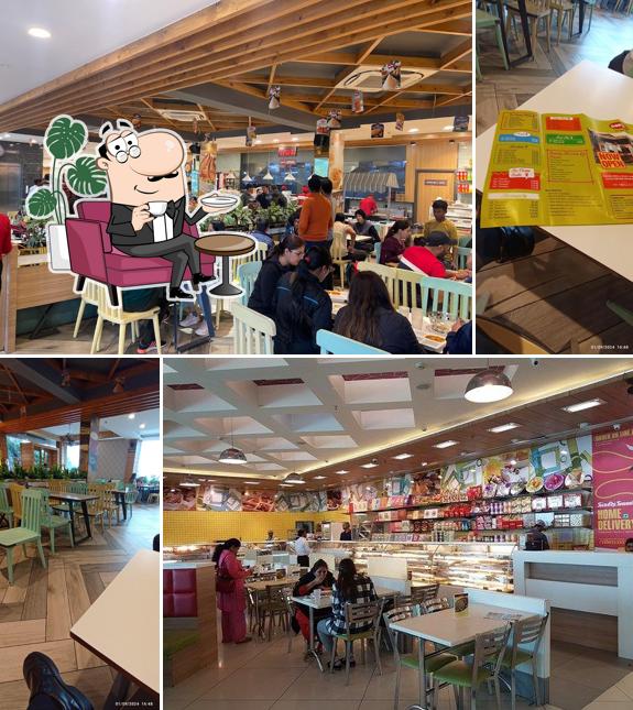 The interior of Gopal sweets