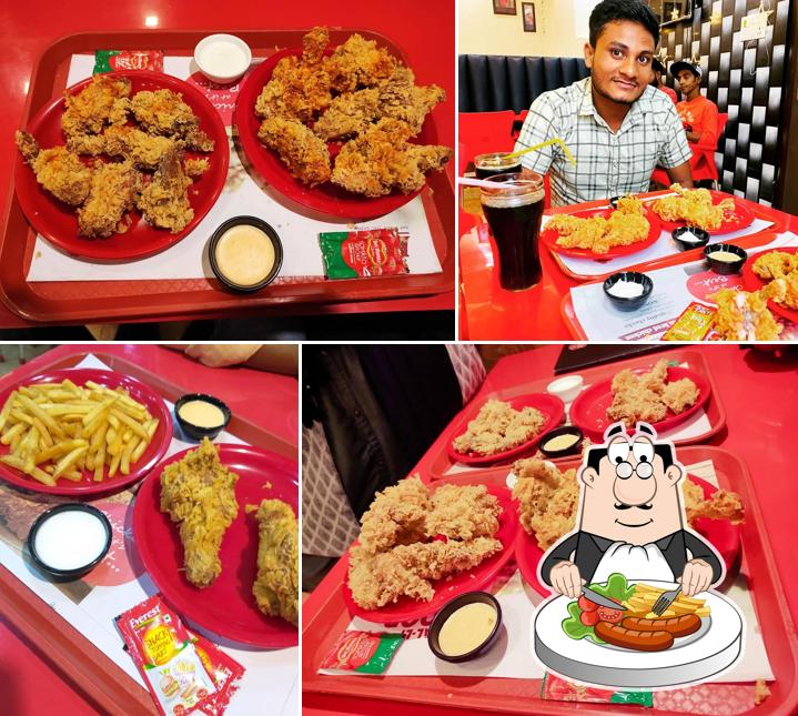 Fried chicken at Ifc