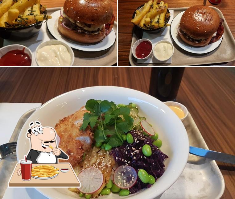 Patatine fritte al Union Diner Gundeldingen