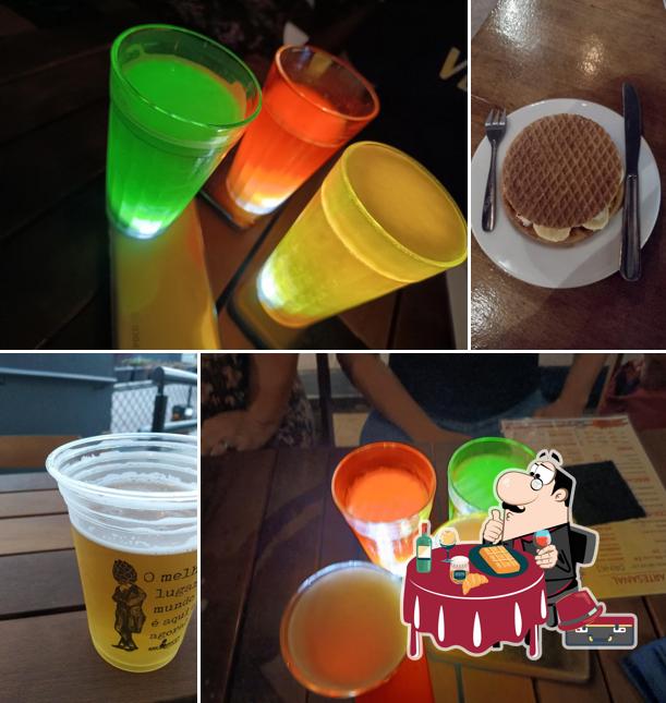 Waffles em Boteco holandês
