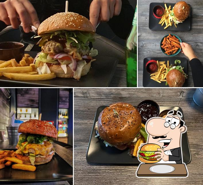 Les hamburgers de Barn Club will conviendront une grande variété de goûts