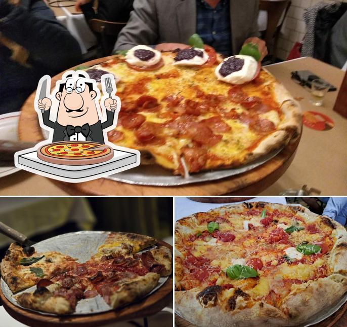 No Bráz Pizzaria - Moema, você pode provar pizza