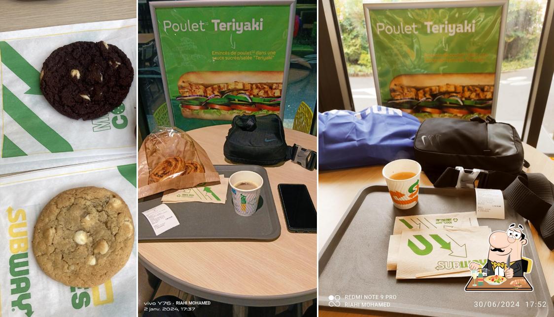 Plats à Subway