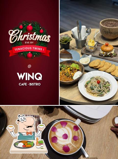 Food at Winq Cafe
