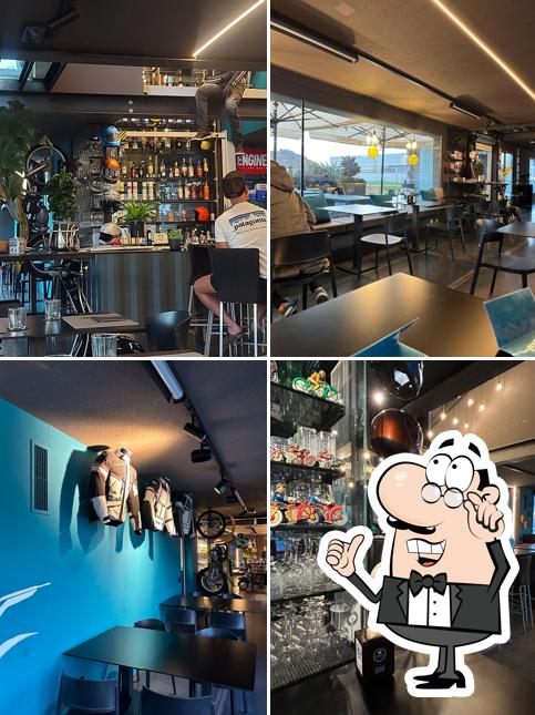 Gli interni di VHC Cucina di mare & Cocktail Bar- Cornedo Vicentino