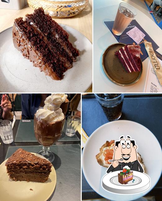 Bolo de chocolate em Spesso,