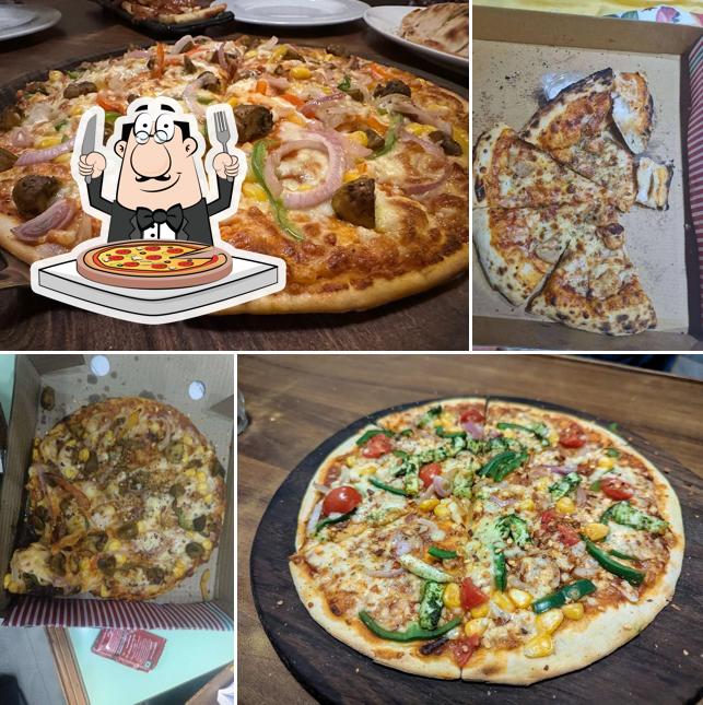 Order different types of pizza