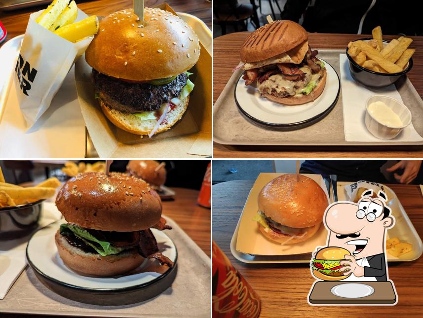 Concediti un bell'hamburger a Union Diner Gundeldingen