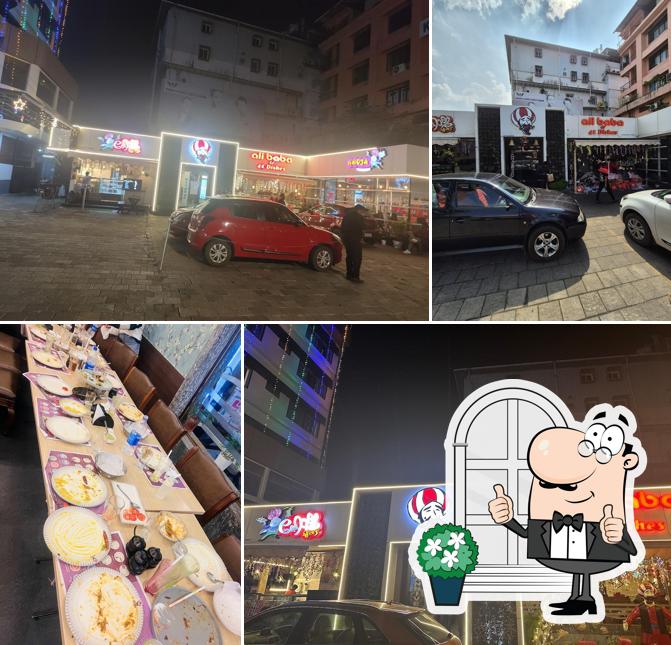 The exterior is an important feature of Alibaba & 41 Dishes - Thrissur